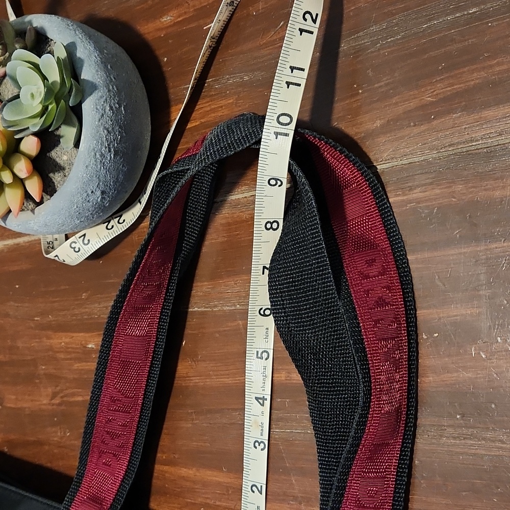 DKNY Large Black and Maroon Tote - Picture 7 of 9